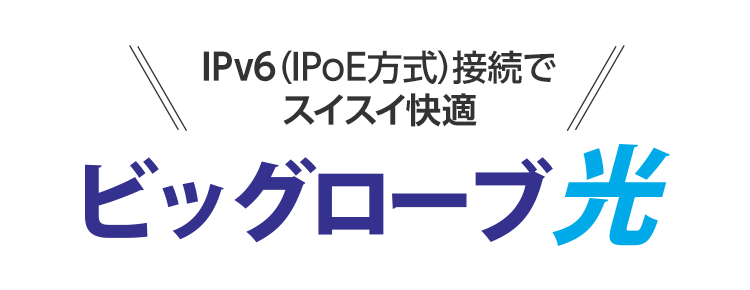 VDSL方式の速度にお悩みなら、法人向けビッグローブ光がおすすめ