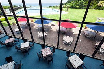 屋外ガーデンテラス