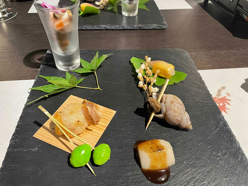 伊豆長岡温泉 Villa Garden 石のや　料理