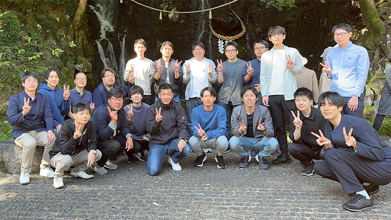 集合写真 箱根湯本温泉 天成園チーム
