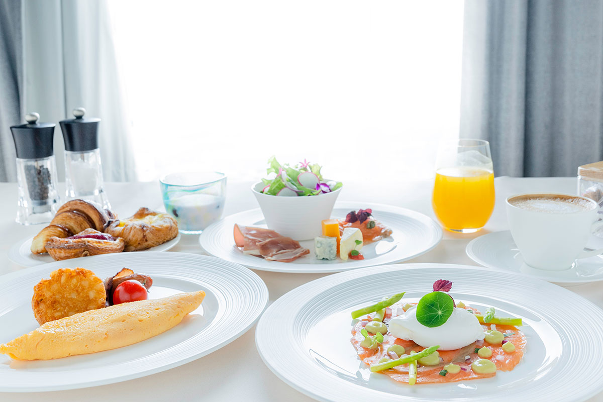 セミビュッフェスタイル・朝食