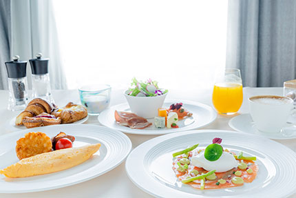 セミビュッフェスタイル・朝食