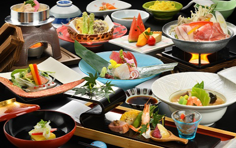 【小綺麗な田舎料理をテーマにした当館スタンダード料理】※画像はイメージ季節にや仕入れによって内容が変わります