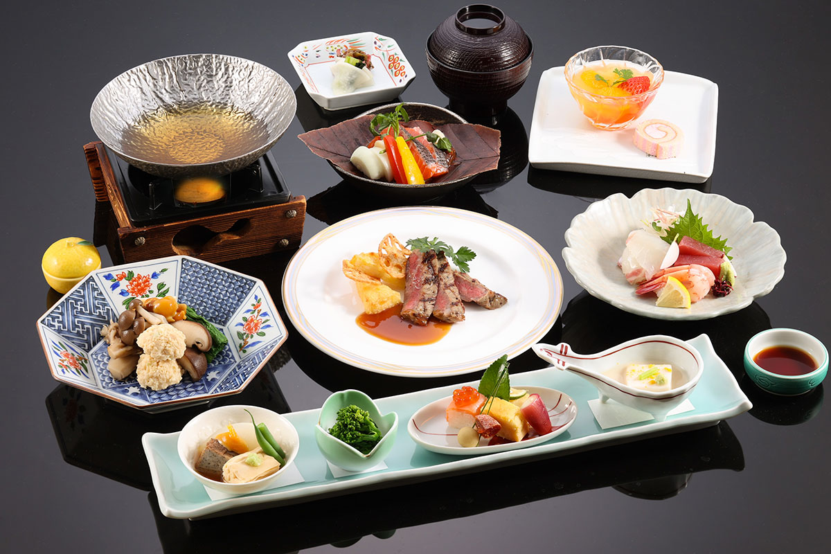 ダイニング「常磐」和洋折衷会席イメージ