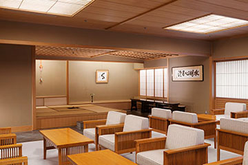臨川閣2階「和風ラウンジ」