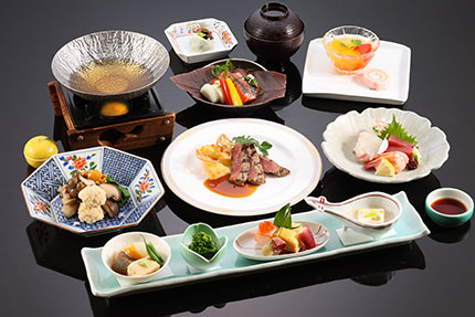 ダイニング「常磐」和洋折衷会席イメージ