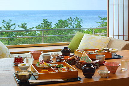 お部屋朝食もご用意（お部屋タイプ・人数により制限あり）