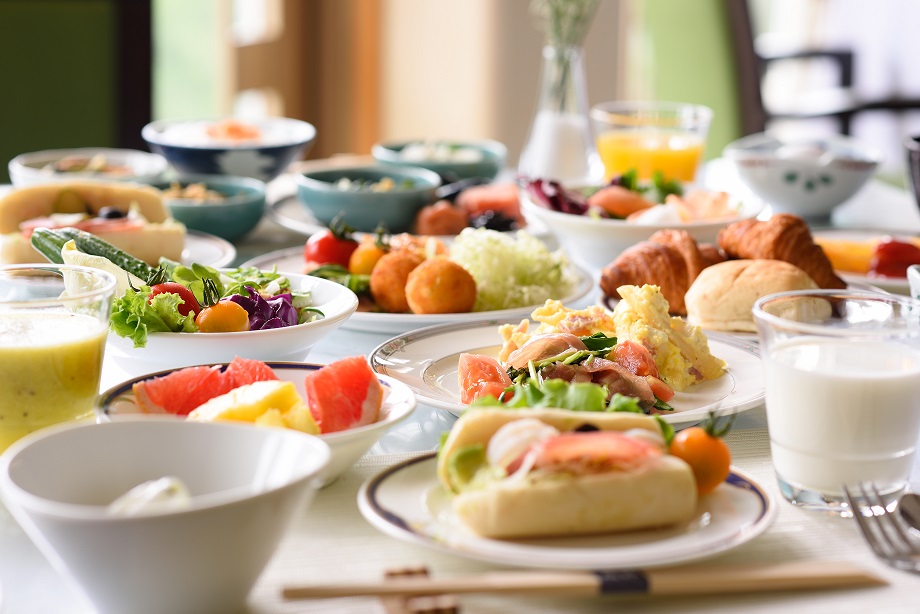 佐勘の朝食ビュッフエ「プレミアムモーニング」