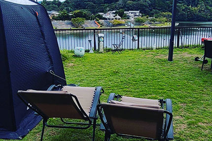 アウトドアサウナ