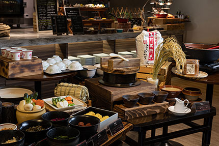 ごはんは地元・佐久のコシヒカリをご用意。