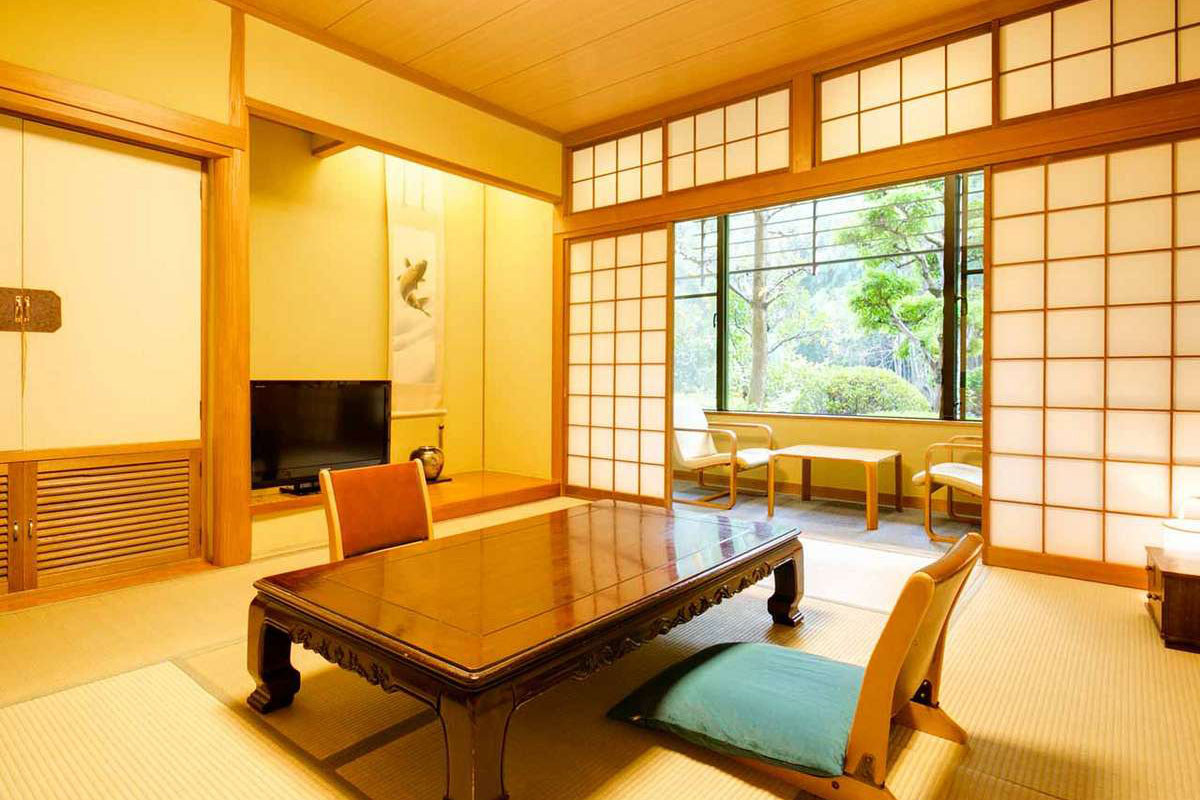 ゆったりした和室