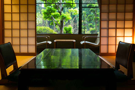 ゆったりした和室