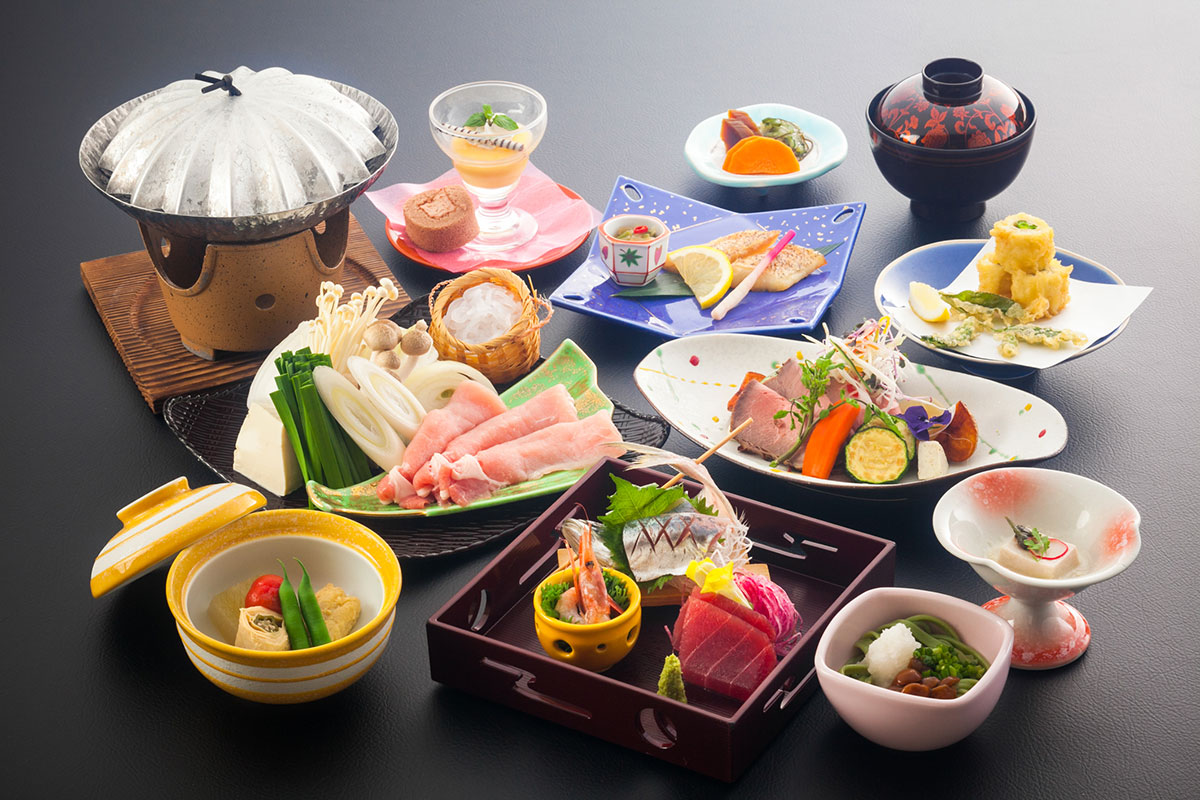 和洋折衷創作会席膳