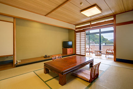 ゆったりした和室