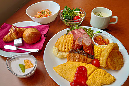 朝食セットメニュー