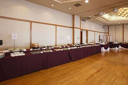 バイキング会場